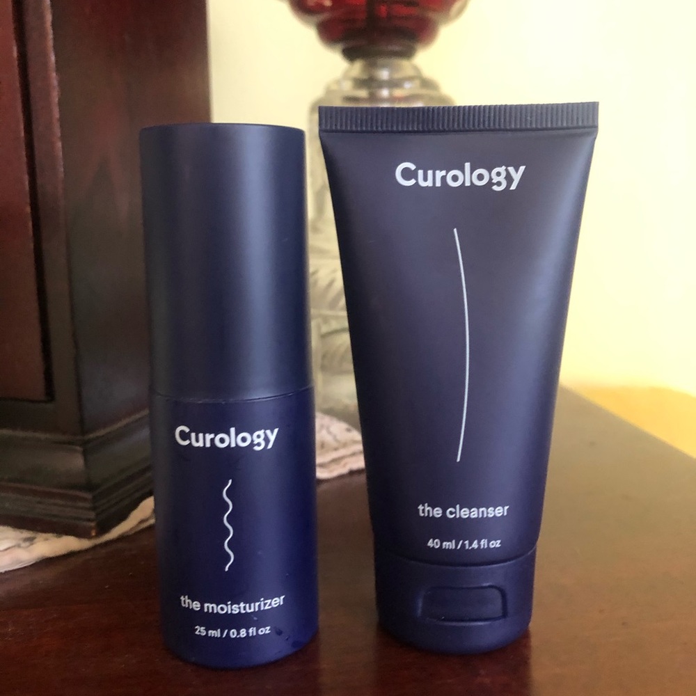 Curology cleanser and moisturizer duo
